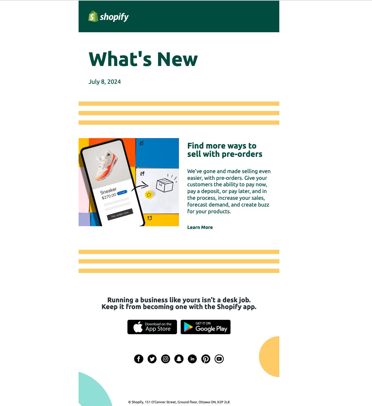 Shopify Email 